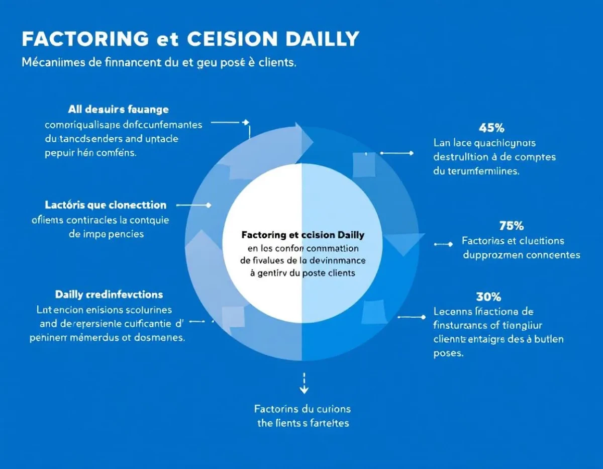 Factoring et cession Dailly : Mécanismes de financement et gestion du poste clients