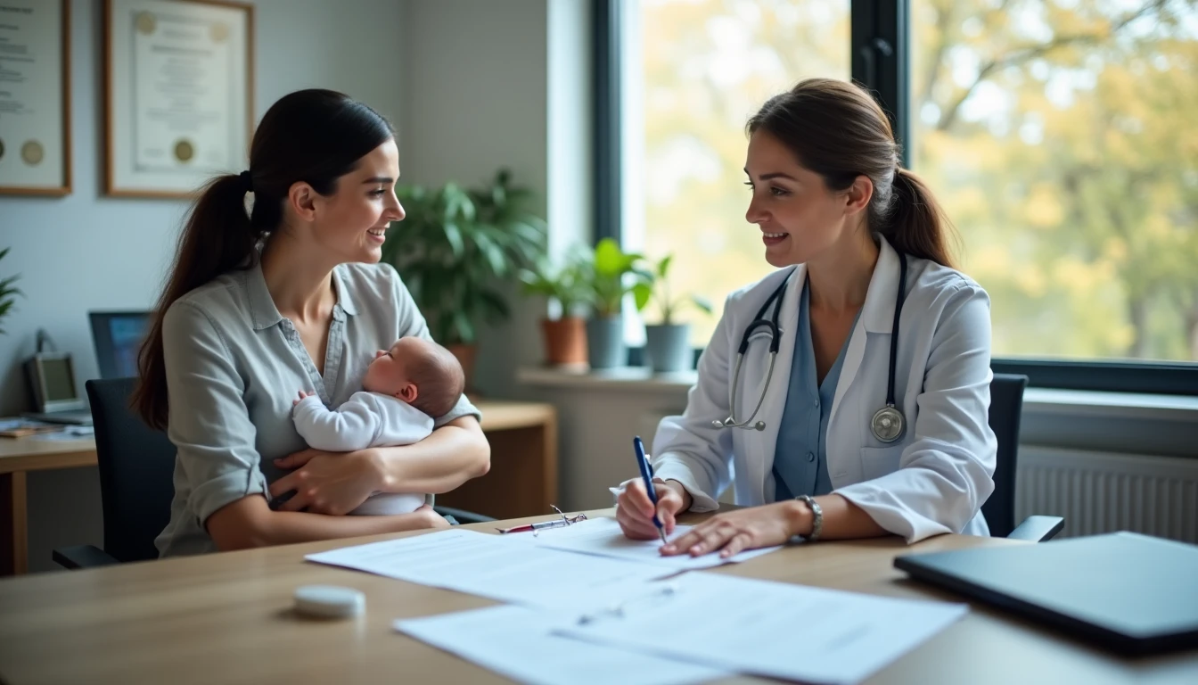 Prescription du congé pathologique post natal par votre médecin