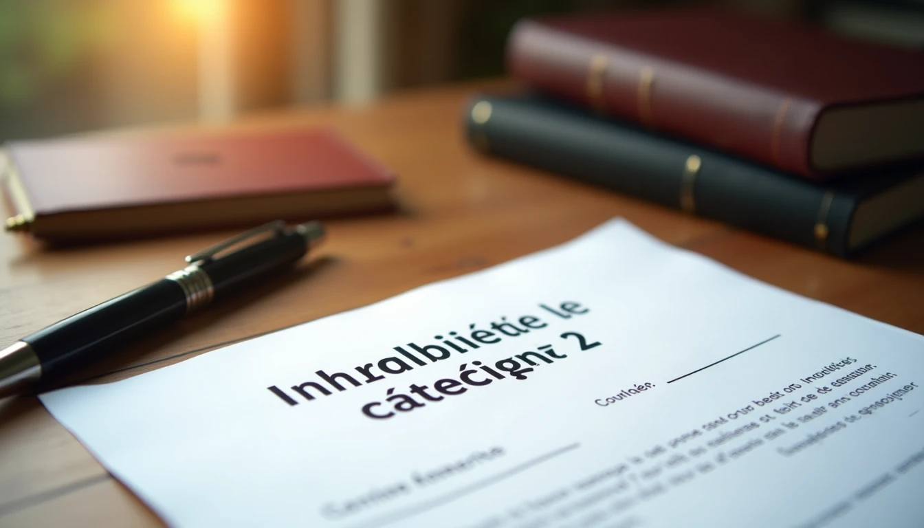 Invalidité catégorie 2 montant : conditions et démarches