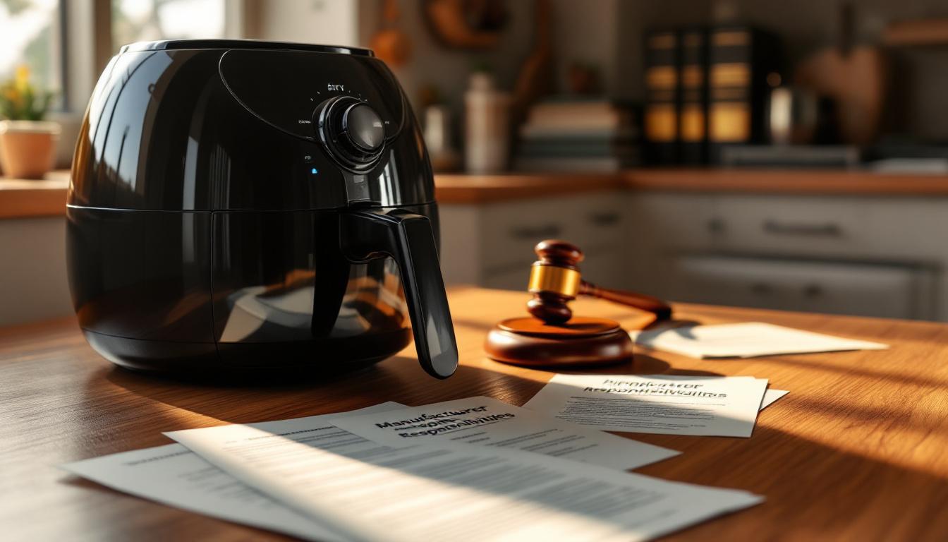 Responsabilité des fabricants d'airfryer : quelles obligations ?